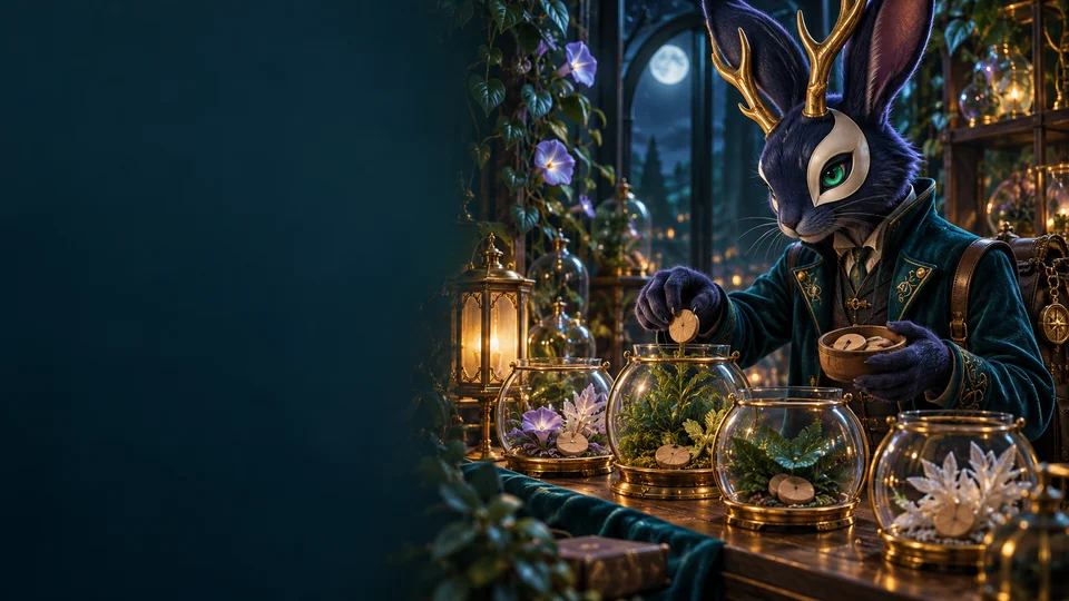 Vesper in the cookies chapter of the Midnight Conservatory
