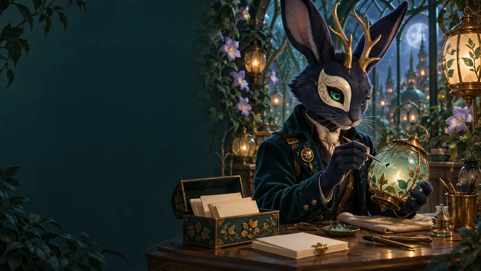 Vesper in the support chapter of the Midnight Conservatory