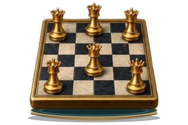 Eight Star Queens game objects