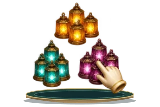Lantern Nim — Heap strategy