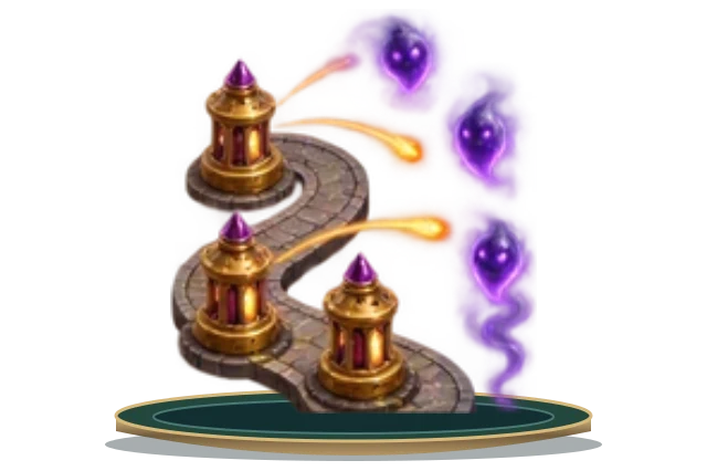 Lantern Towers game objects