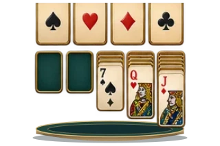 Mini Freecell — Open-card solitaire