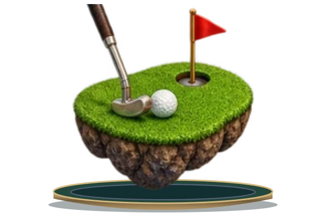Moon Golf game objects