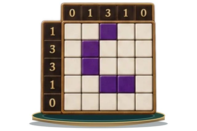 Moon Nonogram game objects