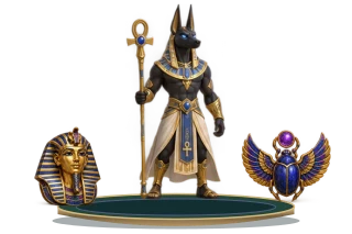 Pharaoh’s Astral Vault — Sarcophagus Hold & Spin