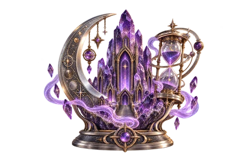Amethyst Nights game characters and objects